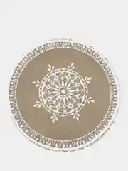 Белый подставка по блюдо сервировочная, 40*40 см, 2 штуки