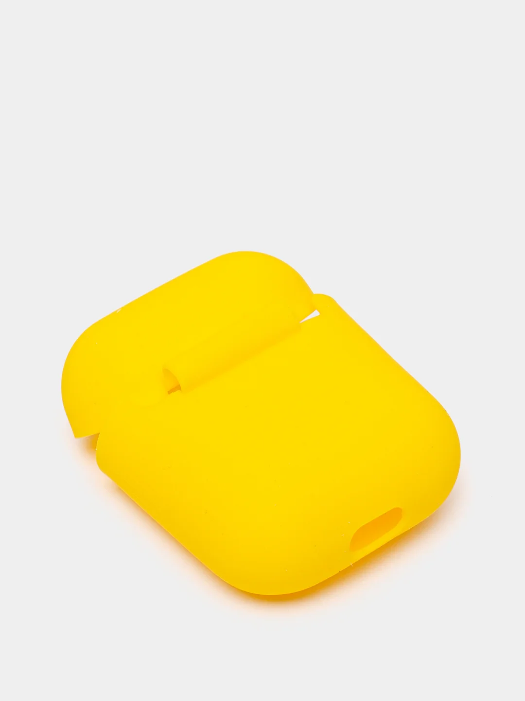 Желтый силиконовый чехол для Apple AirPods 1 и AirPods 2