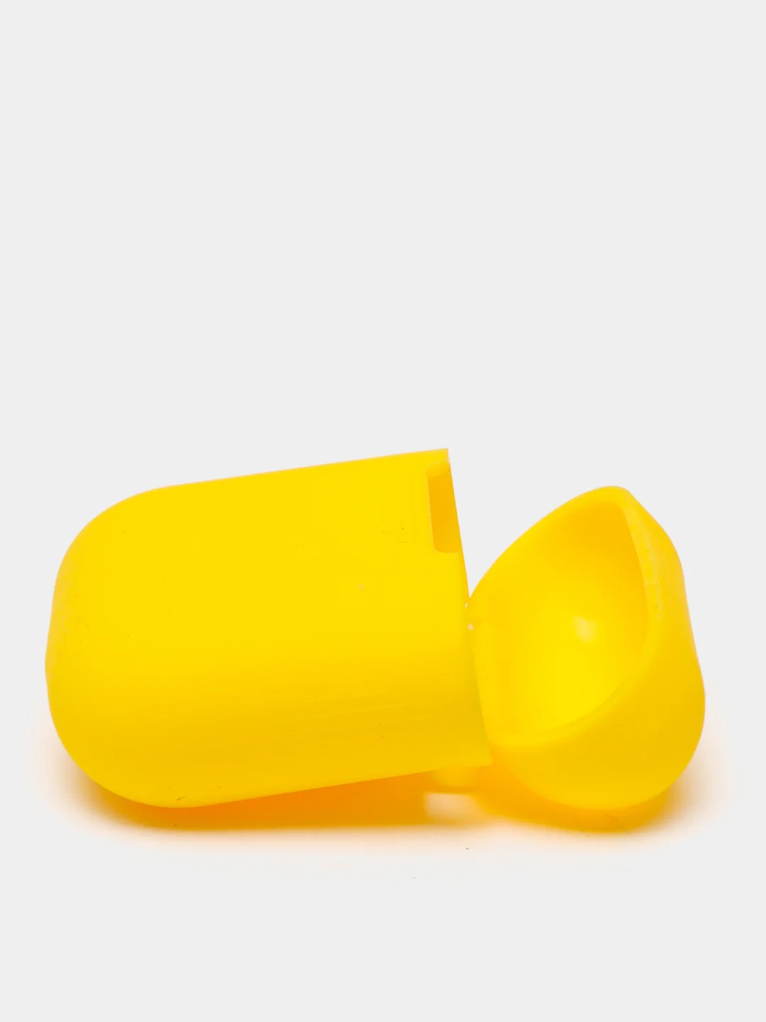 Желтый силиконовый чехол для Apple AirPods 1 и AirPods 2