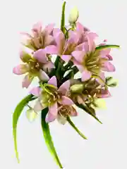 Искусственные цветы. Колокольчики (пластиковый букет). Высота: 34 см. D бутона 5 см