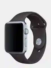 Тёмно-коричневый силиконовый ремешок для Apple Watch X22 PRO М36 М16 М26 Х7 38/40/42/44