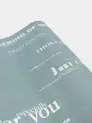 Голубой пленка двусторонняя, матовая, упаковка