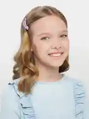 Лавандовый детская заколка для волос