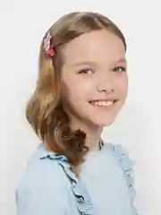 Коралловый детская заколка для волос