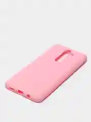 Розовый чехол для Xiaomi Redmi Note 8 Pro (Сяоми Редми Нот 8 Про) силиконовый, матовый