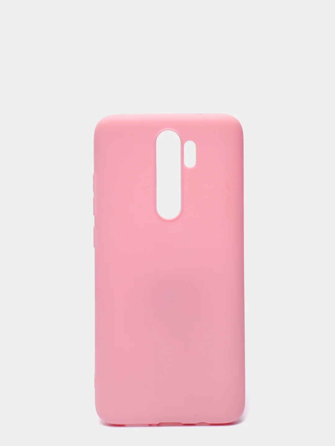 Розовый чехол для Xiaomi Redmi Note 8 Pro (Сяоми Редми Нот 8 Про) силиконовый, матовый