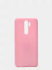 Розовый чехол для Xiaomi Redmi Note 8 Pro (Сяоми Редми Нот 8 Про) силиконовый, матовый