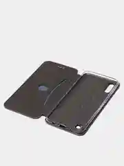 Серебряный чехол-книжка Samsung Galaxy M10 / A10, Самсунг Галакси М10 / А10