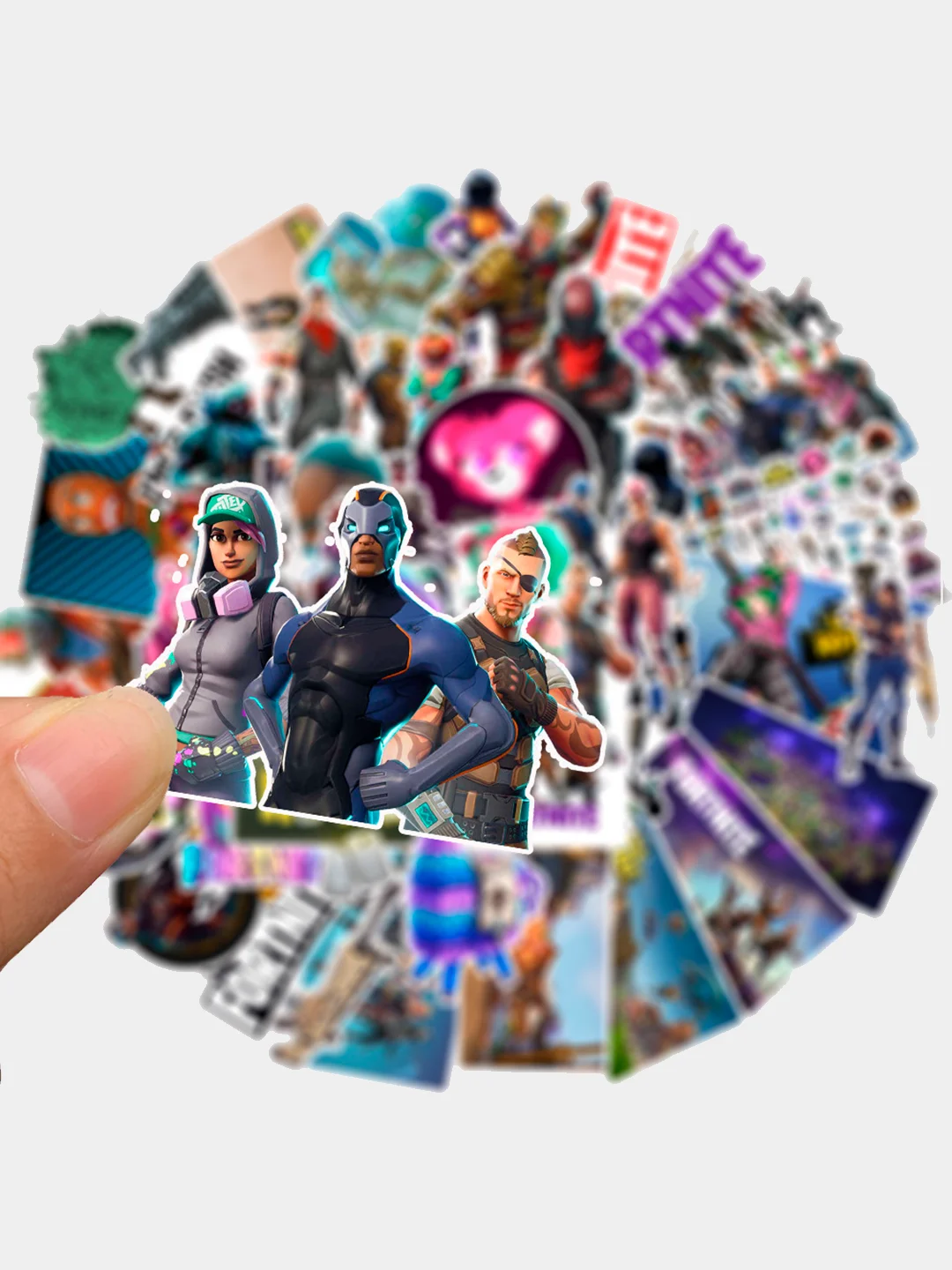Стикерпак "Фортнайт" (Fortnite), 50 штук