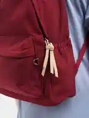 Багровый рюкзак Fluffy, женский
