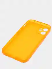 Оранжевый чехол силиконовый iPhone 11/12/12pro/12mini/13/13pro/13/mini/13pro max, с защитой камеры