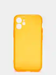 Оранжевый чехол силиконовый iPhone 11/12/12pro/12mini/13/13pro/13/mini/13pro max, с защитой камеры