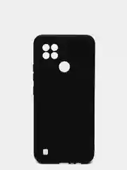 Черный чехол силиконовый на REALME 8/8pro/8i/C21/C21Y/C3/C11(2021)