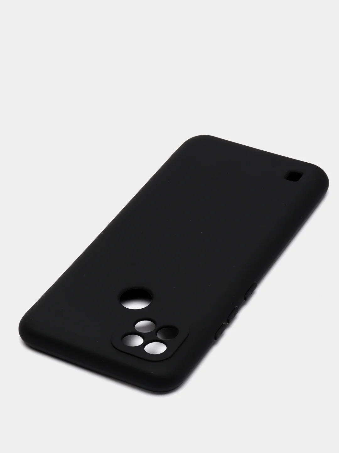 Черный чехол силиконовый на REALME 8/8pro/8i/C21/C21Y/C3/C11(2021)