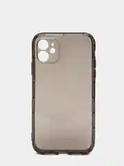 Черный чехол силиконовый iPhone 11/12/12pro/12mini/13/13pro/13/mini/13pro max, с защитой камеры