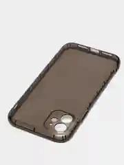 Черный чехол силиконовый iPhone 11/12/12pro/12mini/13/13pro/13/mini/13pro max, с защитой камеры