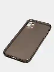 Черный чехол силиконовый iPhone 11/12/12pro/12mini/13/13pro/13/mini/13pro max, с защитой камеры