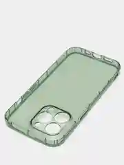 Зелёный хаки чехол силиконовый iPhone 11/12/12pro/12mini/13/13pro/13/mini/13pro max, с защитой камеры