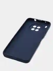 Темно-синий чехол силиконовый, матовый на Honor 50/50lite