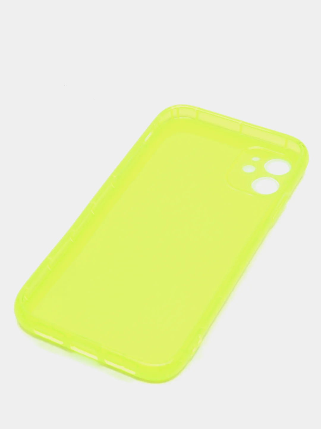Желтый чехол силиконовый iPhone 11/12/12pro/12mini/13/13pro/13/mini/13pro max, с защитой камеры