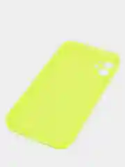 Желтый чехол силиконовый iPhone 11/12/12pro/12mini/13/13pro/13/mini/13pro max, с защитой камеры