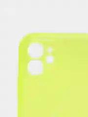 Желтый чехол силиконовый iPhone 11/12/12pro/12mini/13/13pro/13/mini/13pro max, с защитой камеры