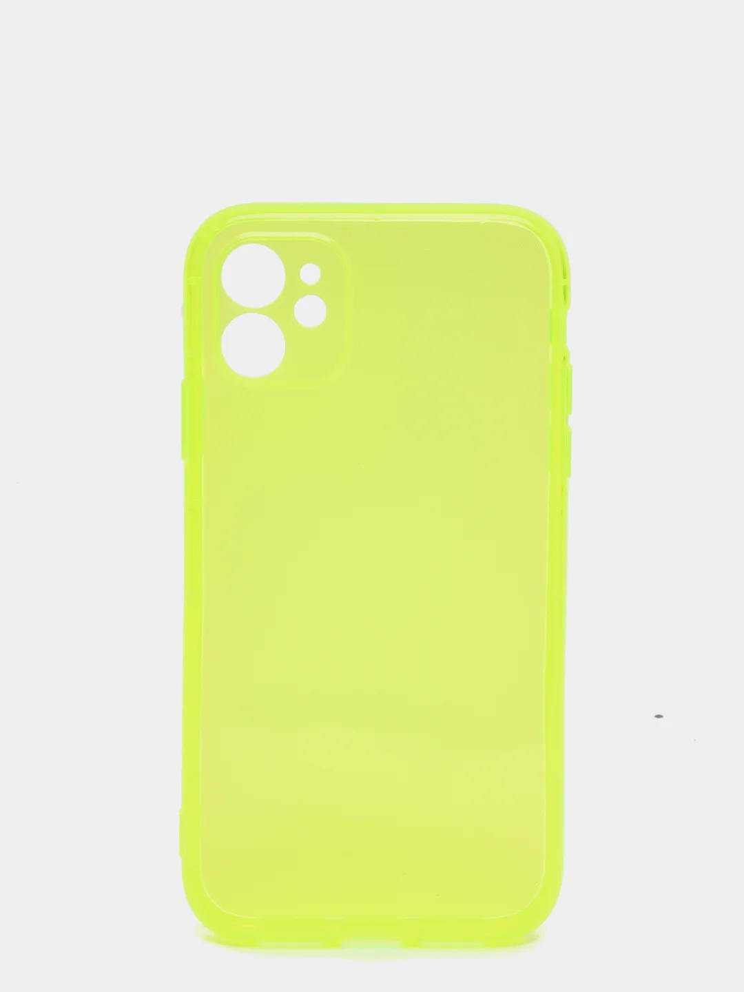 Желтый чехол силиконовый iPhone 11/12/12pro/12mini/13/13pro/13/mini/13pro max, с защитой камеры