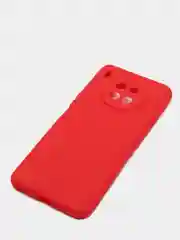 Красный чехол силиконовый, матовый на Honor 50/50lite