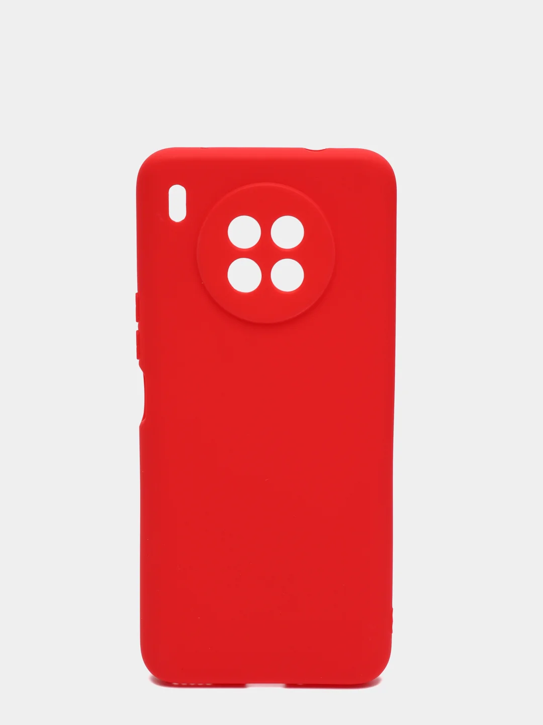 Красный чехол силиконовый, матовый на Honor 50/50lite