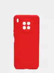 Красный чехол силиконовый, матовый на Honor 50/50lite