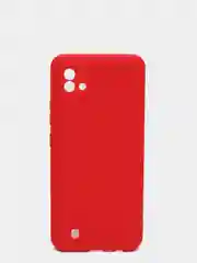 Красный чехол силиконовый на REALME 8/8pro/8i/C21/C21Y/C3/C11(2021)