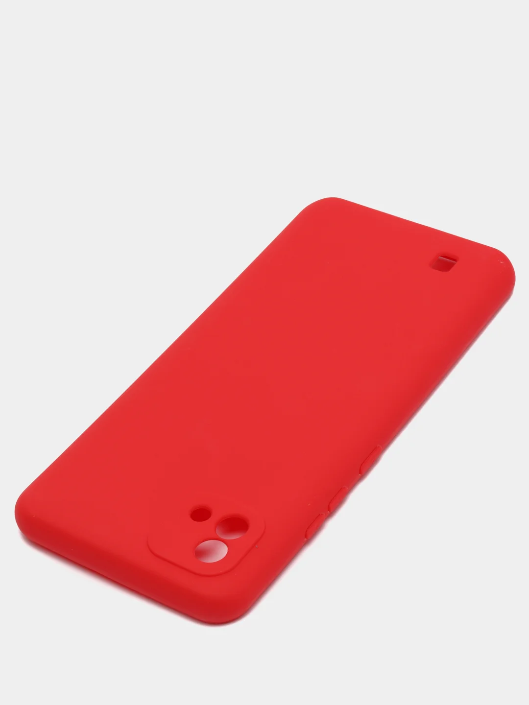 Красный чехол силиконовый на REALME 8/8pro/8i/C21/C21Y/C3/C11(2021)