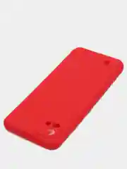 Красный чехол силиконовый на REALME 8/8pro/8i/C21/C21Y/C3/C11(2021)