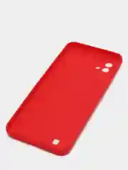 Красный чехол силиконовый на REALME 8/8pro/8i/C21/C21Y/C3/C11(2021)