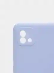 Сиреневый чехол силиконовый на REALME 8/8pro/8i/C21/C21Y/C3/C11(2021)