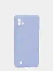 Сиреневый чехол силиконовый на REALME 8/8pro/8i/C21/C21Y/C3/C11(2021)