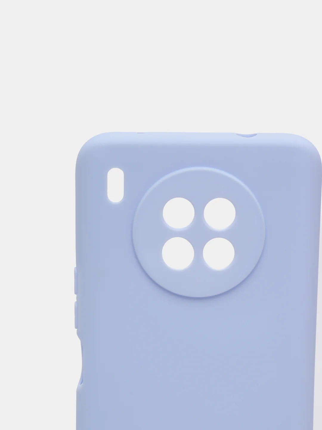 Сиреневый чехол силиконовый, матовый на Honor 50/50lite