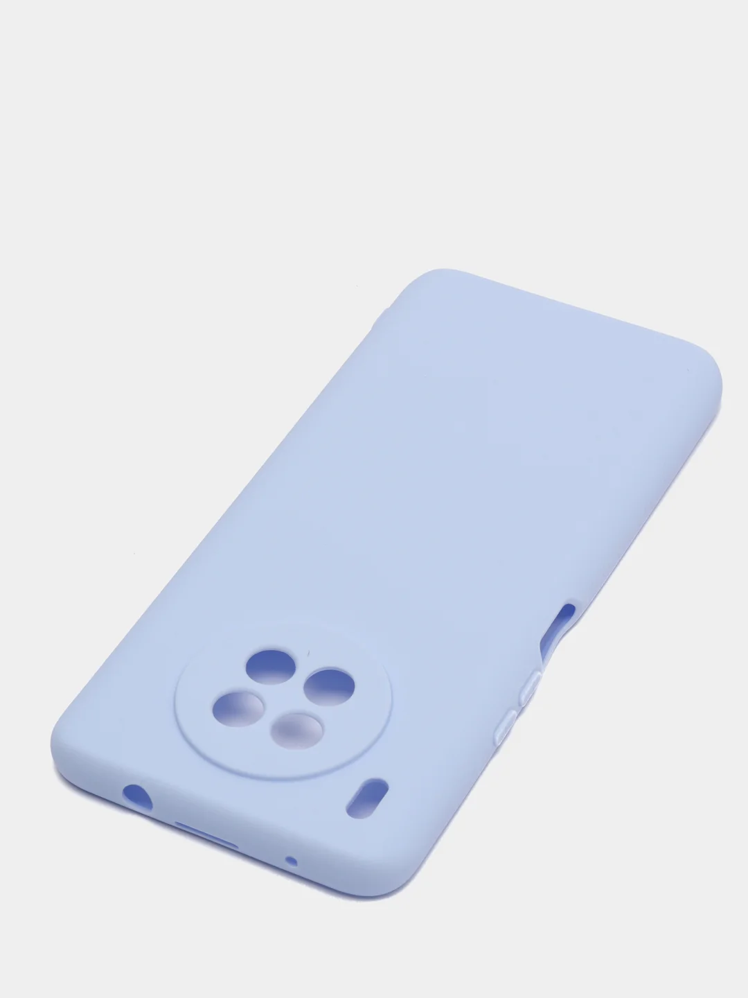 Сиреневый чехол силиконовый, матовый на Honor 50/50lite