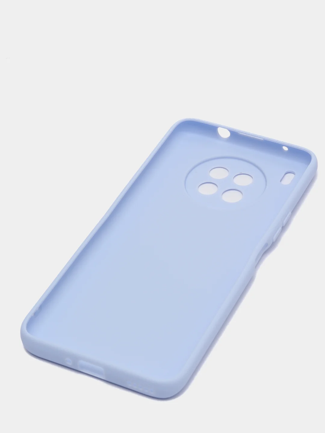 Сиреневый чехол силиконовый, матовый на Honor 50/50lite