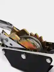 Лебедка рычажная ТУНДРА, двойное храповое колесо, тяга 1.5 т (подъем 0.6 т), трос 2 метра