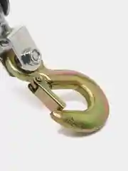 Лебедка рычажная ТУНДРА, двойное храповое колесо, тяга 1.5 т (подъем 0.6 т), трос 2 метра