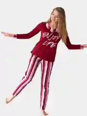 Женская пижама брюки и кофта Zarka