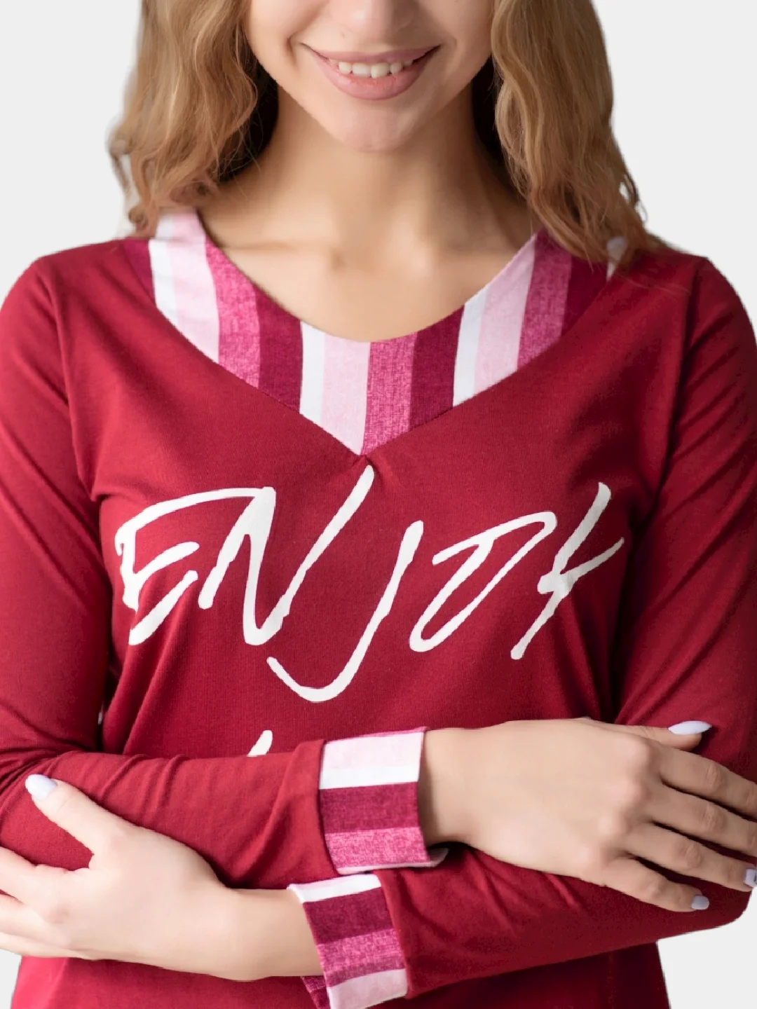 Женская пижама брюки и кофта Zarka