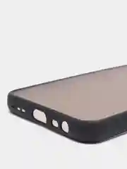 Черный чехол Xiaomi Redmi 9 (Сяоми Редми 9) пластиковый матовый с цветными кнопками