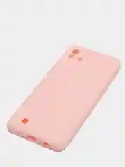 Розовый чехол силиконовый на REALME 8/8pro/8i/C21/C21Y/C3/C11(2021)
