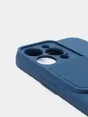Темно-синий чехол для iPhone 11, 13, 12, Pro, Max, Mini, защита камеры, бархатный