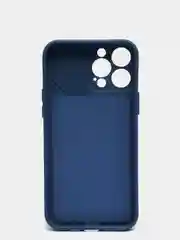 Темно-синий чехол для iPhone 11, 13, 12, Pro, Max, Mini, защита камеры, бархатный