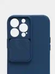 Темно-синий чехол для iPhone 11, 13, 12, Pro, Max, Mini, защита камеры, бархатный