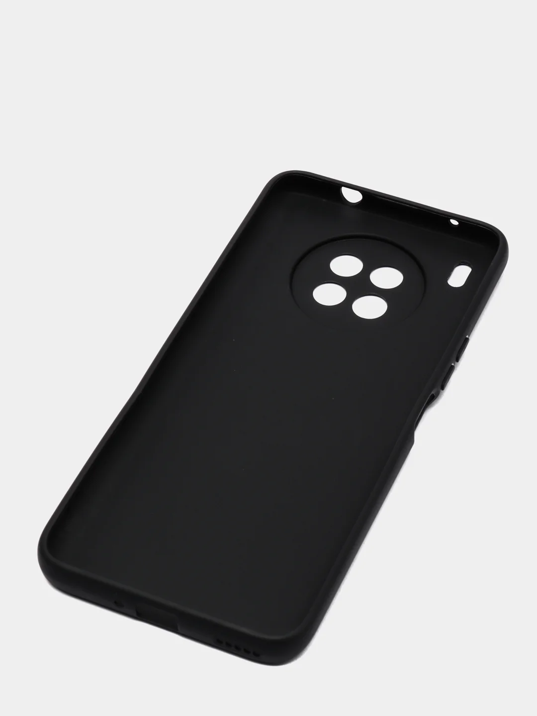 Черный чехол силиконовый, матовый на Honor 50/50lite