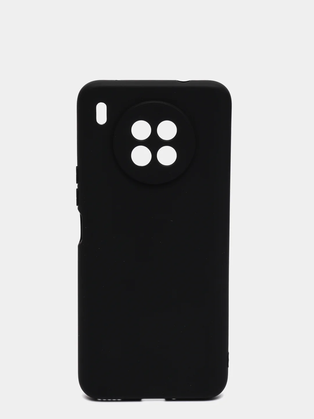 Черный чехол силиконовый, матовый на Honor 50/50lite